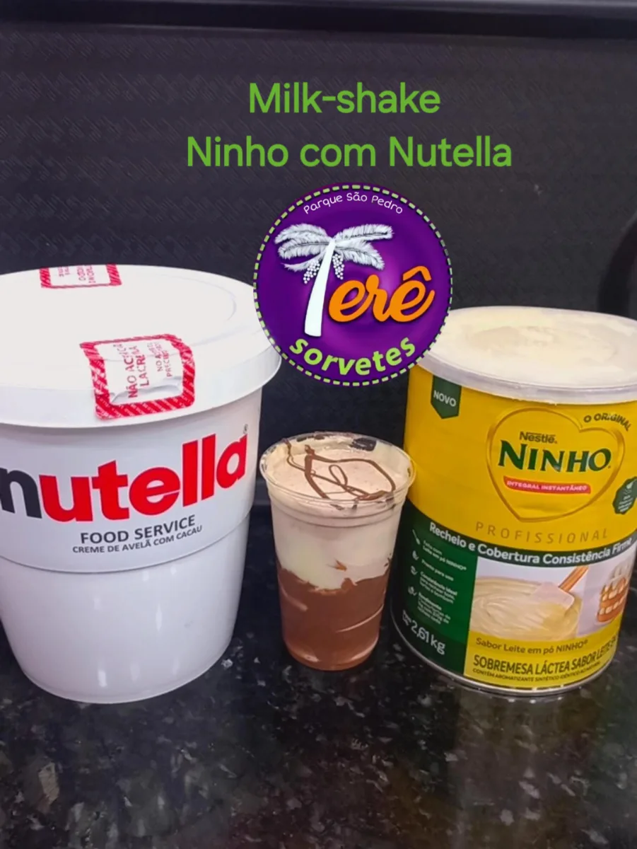Creme de Ninho Nestlé com Nutella